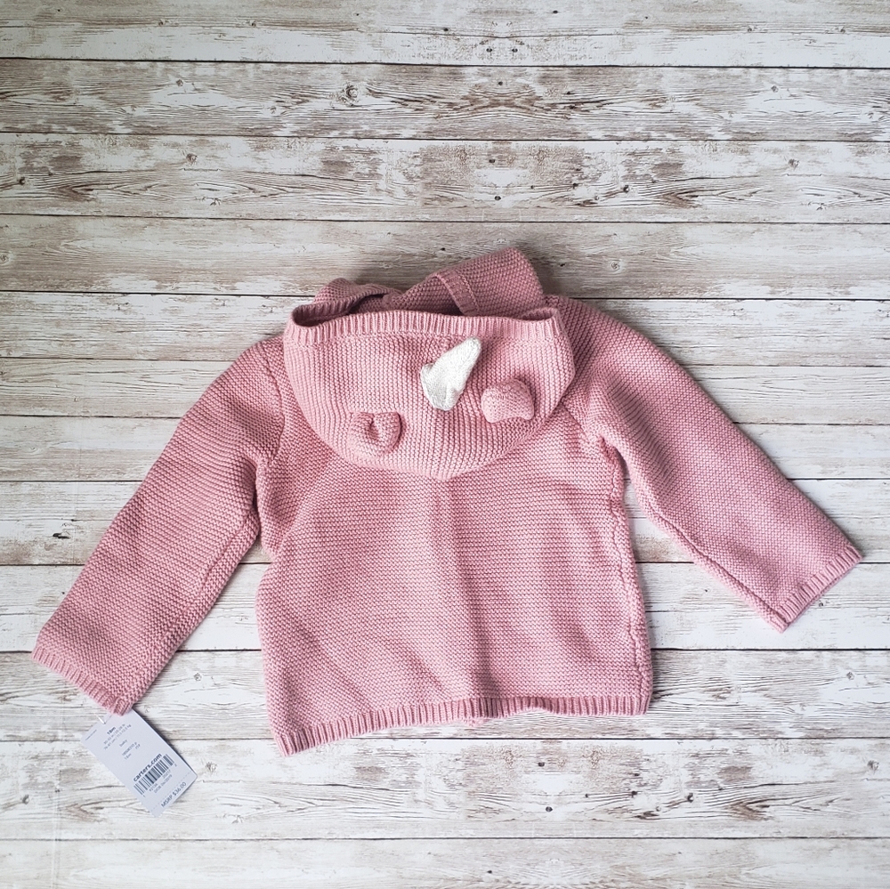 Carters Unicorn Baby Sweater - Picture 3 of 5